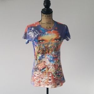 Women's Graphic Tee Vegas Shirt